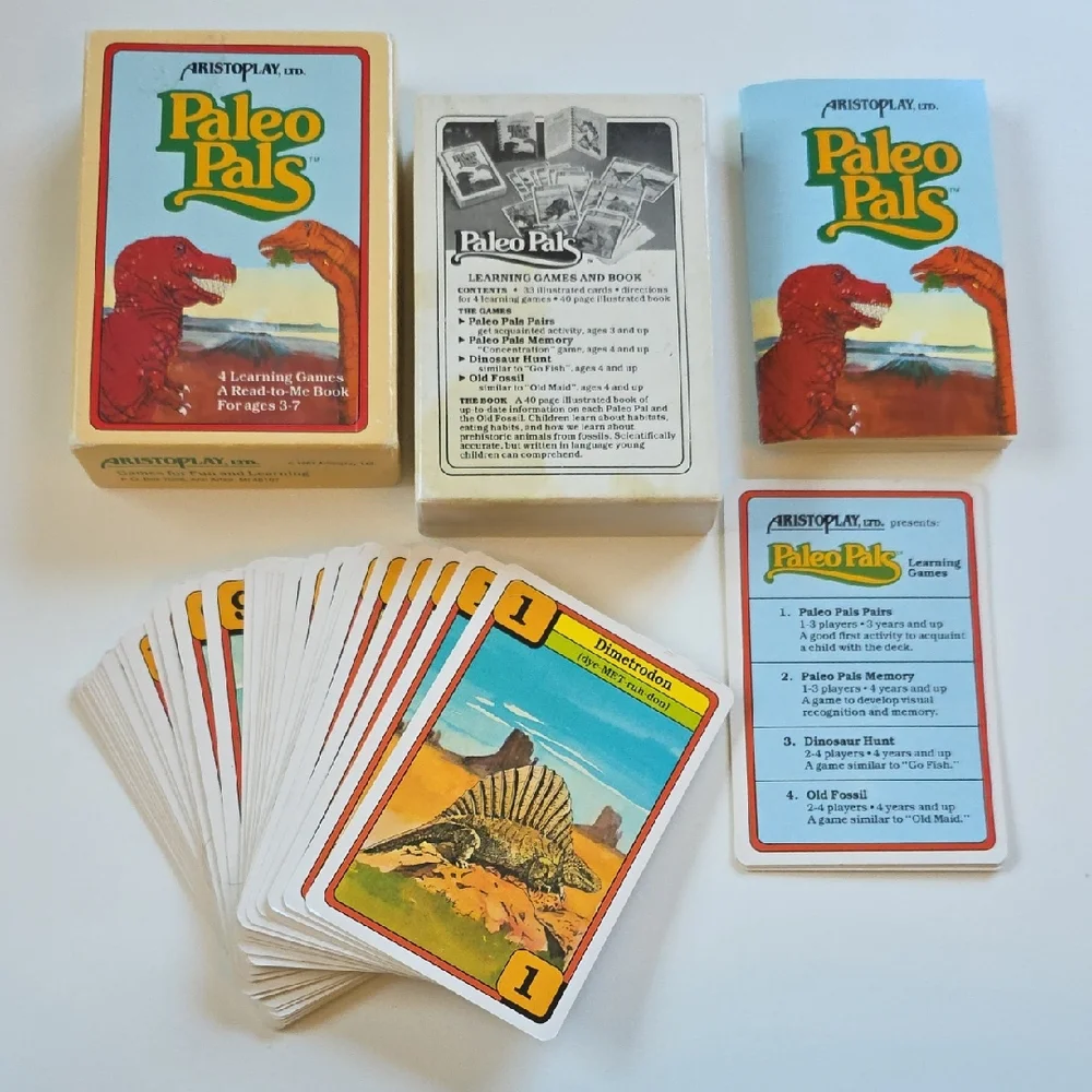 Paleo Pals Dinosaur Card Game